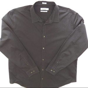 Calvin Klein Cool Tech Long Sleeve Shirt, Size XXL